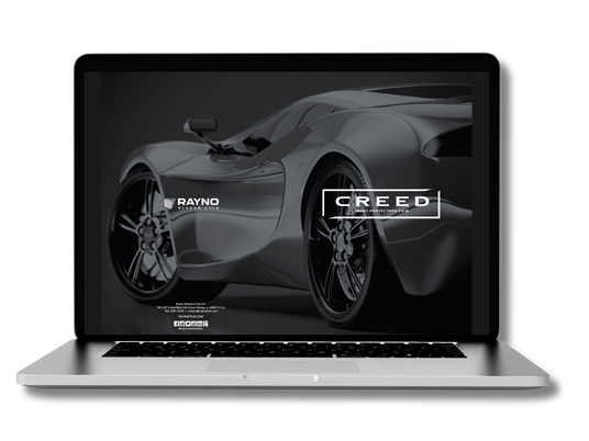 Laptop with car on screen, onyx hield 2